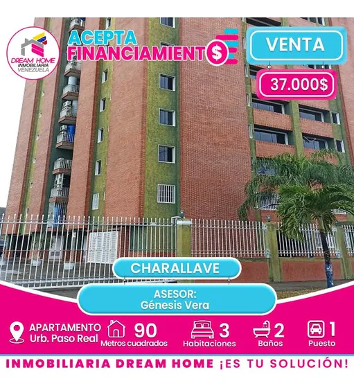 Apartamento En Venta  Urb. Paso Real - Charallave