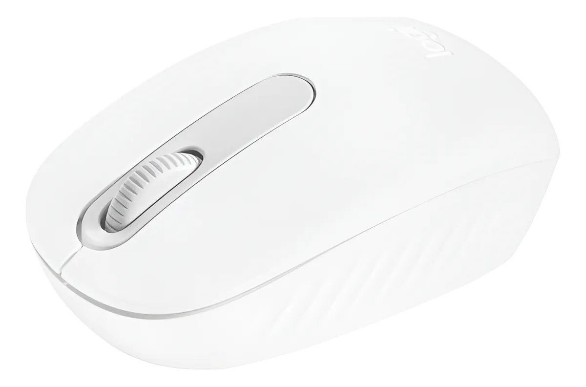 Mouse Sem Fio Logitech M196 Com Conexão Bluetooth - Branco - Imagem 2