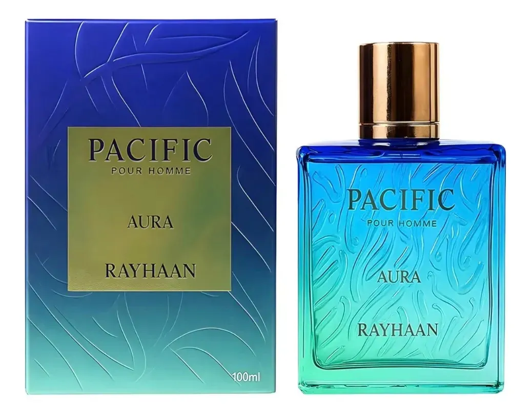 Perfume Árabe Rayhaan Pacific Aura Pour Homme Eau De Parfum 100 Ml