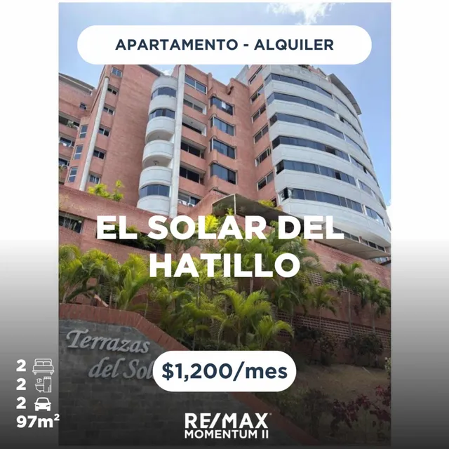 Exclusivo Semiamobaldo. Alquiler. Ato. El Solar. Hatillo