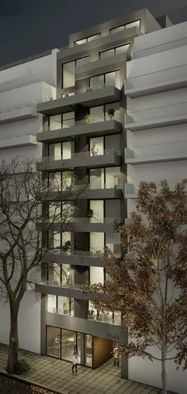 Departamento Monoambiente Con Baulera En Venta En Construcción