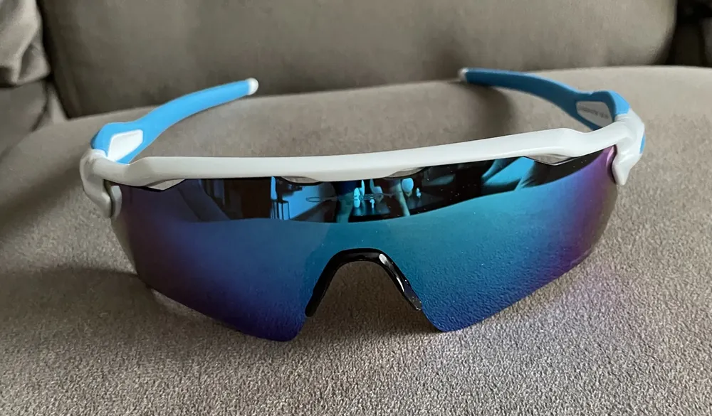 Óculos De Sol Oakley Radar Ev Path White W/ Prizm Black Cor Branco
