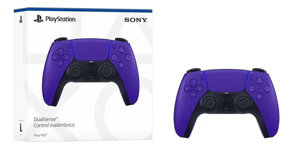 Controle Dualsense Cfi-zct1 Sem Fio Ps5 Galactic Purple - Imagem 2