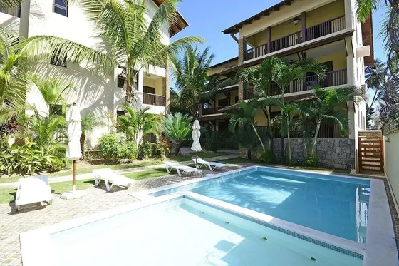 Apartamento En Primera Linea De Playa 2 Habitaciones En Las Terrenas.