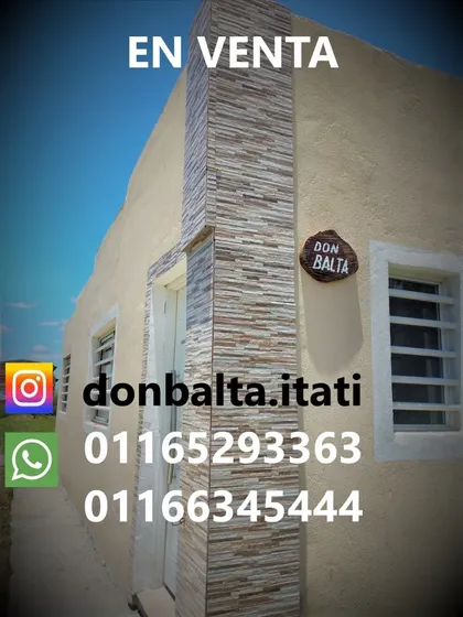 Casa A Estrenar 2 Ambientes - Corrientes