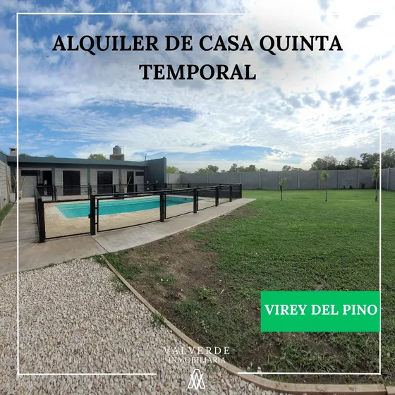 Alquiler De Día De Casa Quinta 