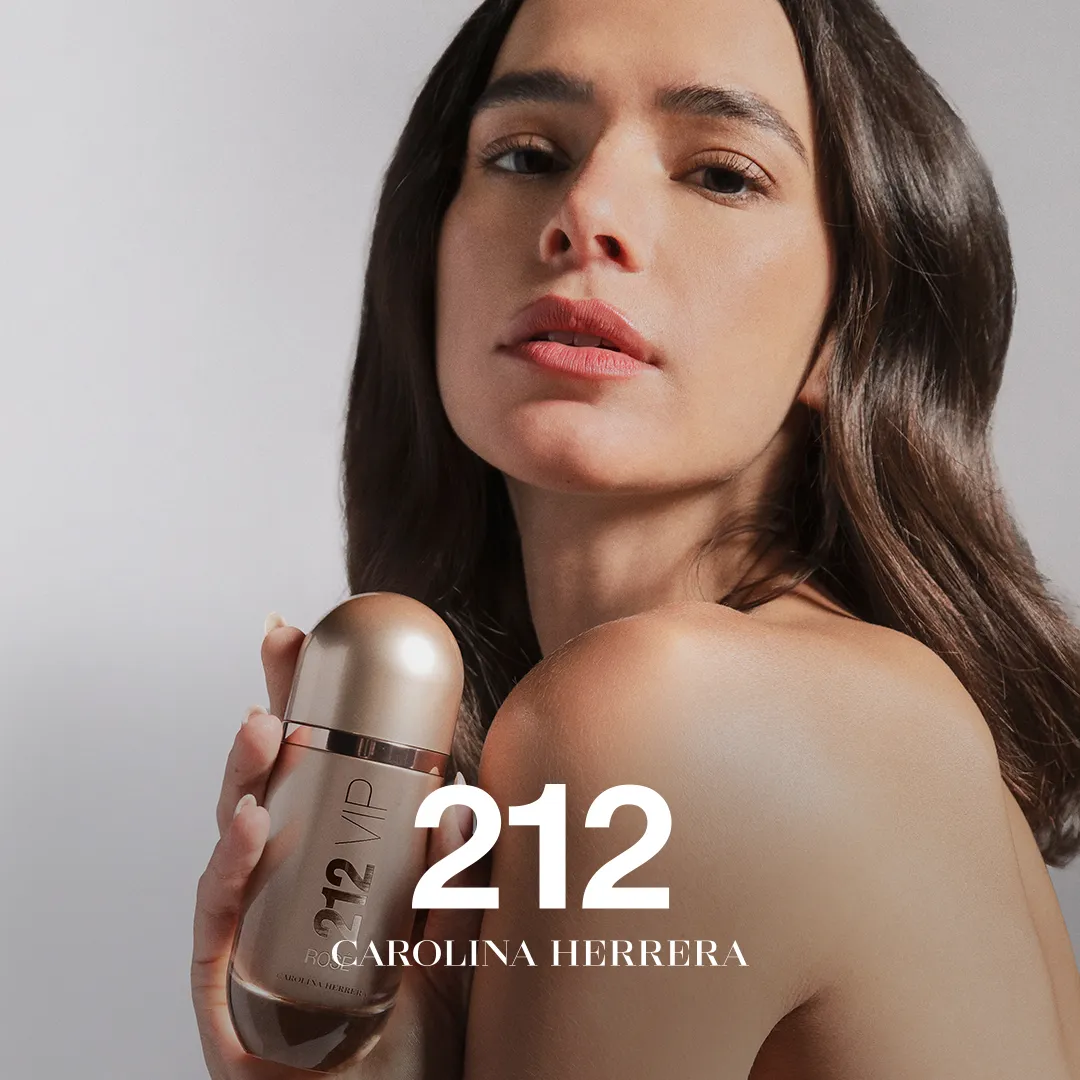 Perfume Carolina Herrera 212 VIP Rosé Eau de Parfum 125ml feminino - Imagem 3