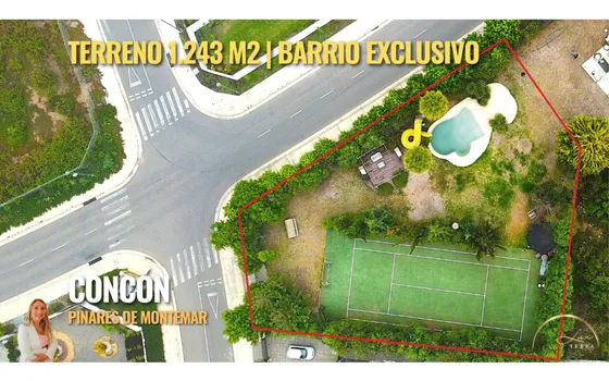 Terreno 1.243 M2 | Pinares De Montemar | Jumbo Y Dunas Concó