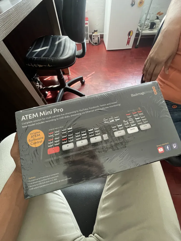 Blackmagic Design Atem Mini Pro | Pronta Entrega Blackmagic Design Atem Mini Pro | Pronta Entrega