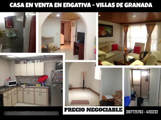 Casa En Venta Villas De Granada - Noroccidente De Bogota D.c