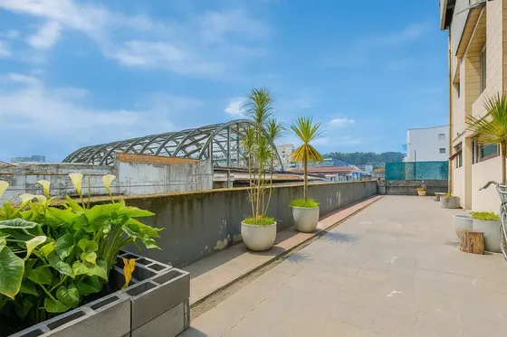 Departamento Con Terraza Inigualable En El Corazón De Conce