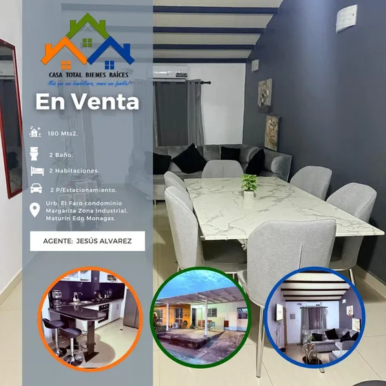 Se Vende Casa En La Urbanizacion El Faro Zona Industrial
