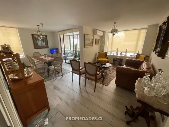 Depto En Venta De 4 Dorm. En Las Condes Remodelado Full