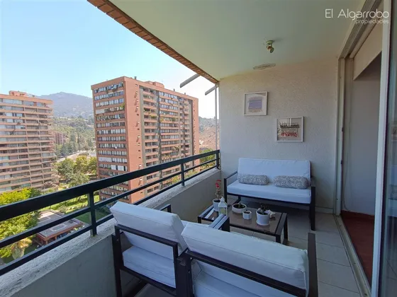 Impecable Dpto. En Condominio 3 Dorm Más Servicios, Vitacura