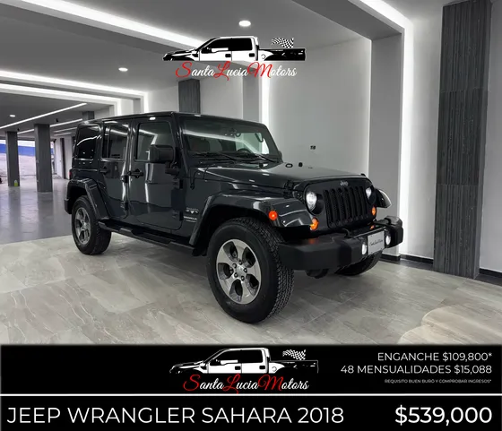 Jeep Wrangler 3.7 Unlimited Sahara 3.6 4x4 At