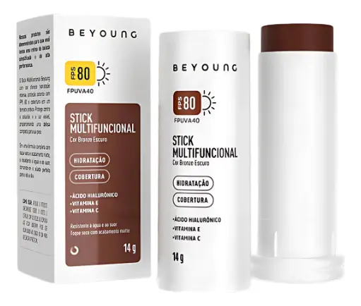 Beyoung Stick Multifuncional Bronze Escuro Fps 80