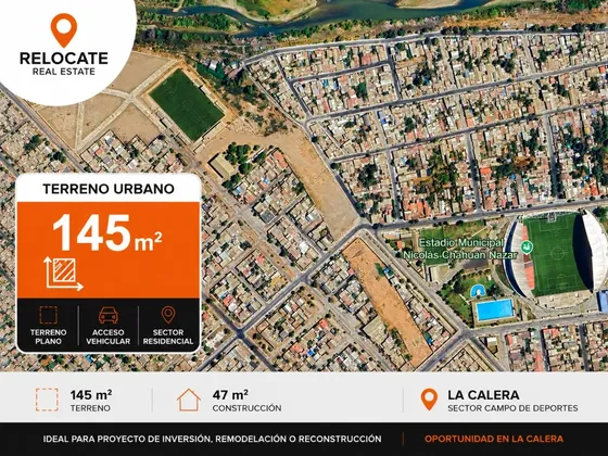 Terreno Urbano Con Acceso Vehicular La Calera