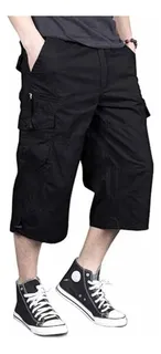 Bermudas largas hombre hotsell