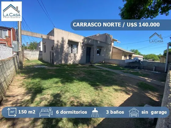 Venta De 3 Casas En Un Mismo Padrón En Carrasco Norte