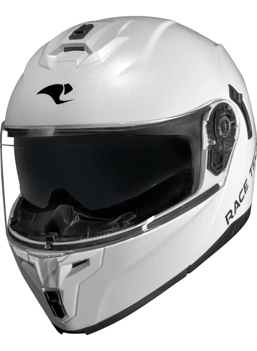 Capacete Robocop Race Tech Signal Articulado Escamoteável — foto 3