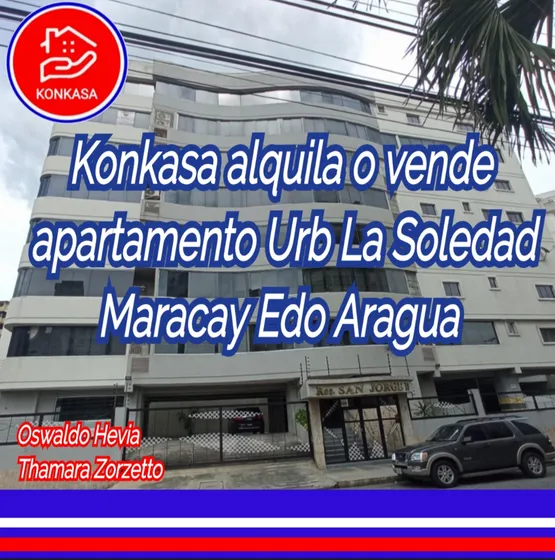 Konkasa Alquila O Vende Apto Urb La Soledad Maracay, Aragua