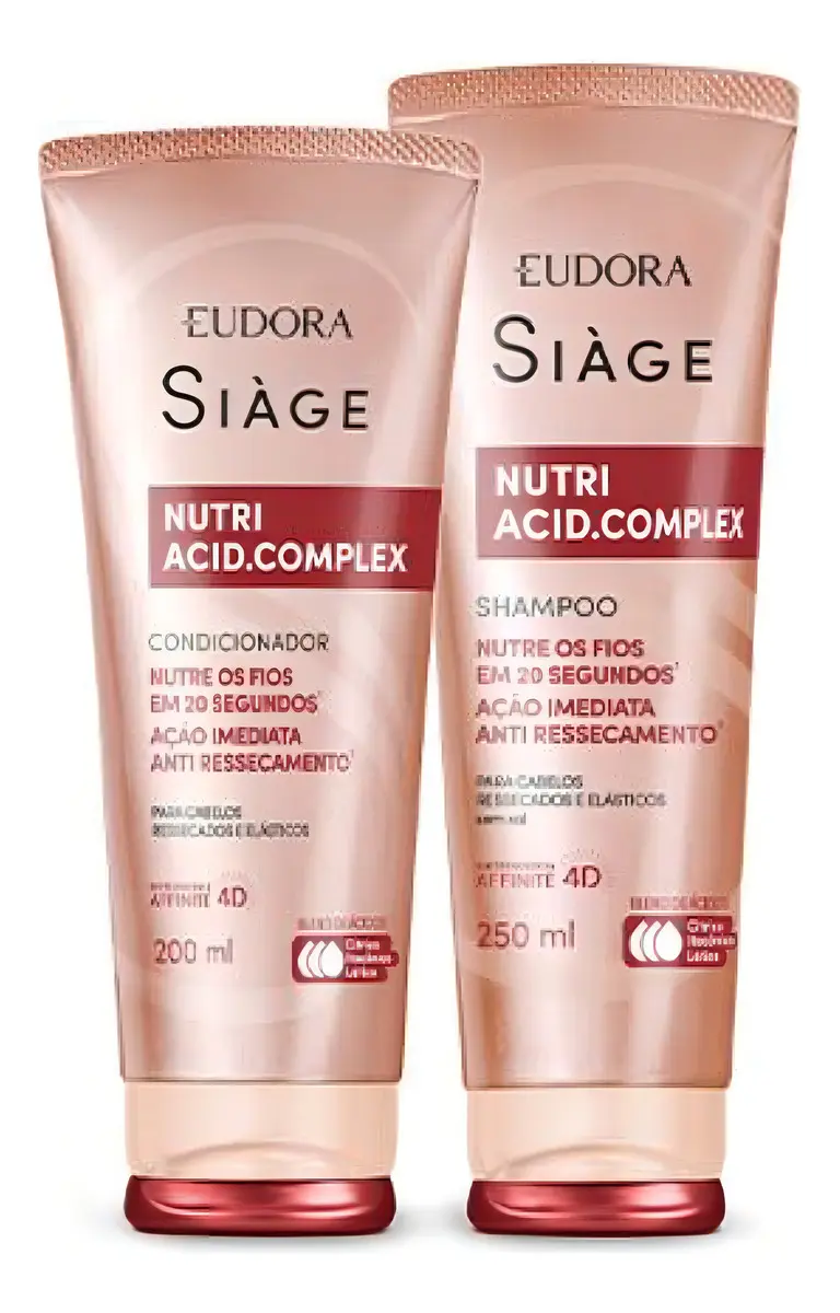 Kit Nutri Acid.complex Shampoo 250ml E Condicionador 200ml