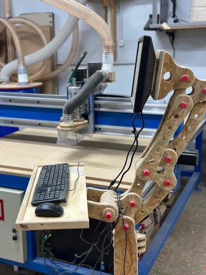 Corte Y Router Cnc En Madera Por Proyecto Tdn