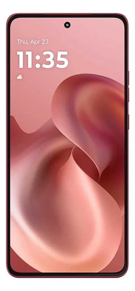 Smartphone Motorola Moto G86 5g - 256gb 24gb (8gb Ram+16gb Ram Boost) Tela 1.5k Poled, 50mp Sony Camera Ois Moto Ai, Videos Em 4k, Ip68 + Ip69 - Vermelho - Imagem 2
