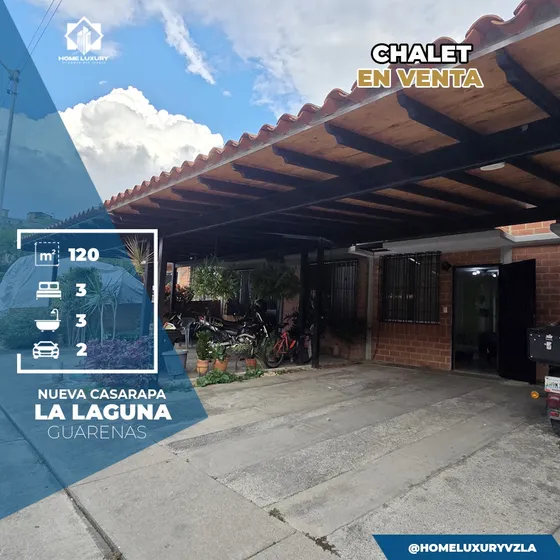 Hermoso Chalet En Venta En Nueva Casarapa Sector La Laguna
