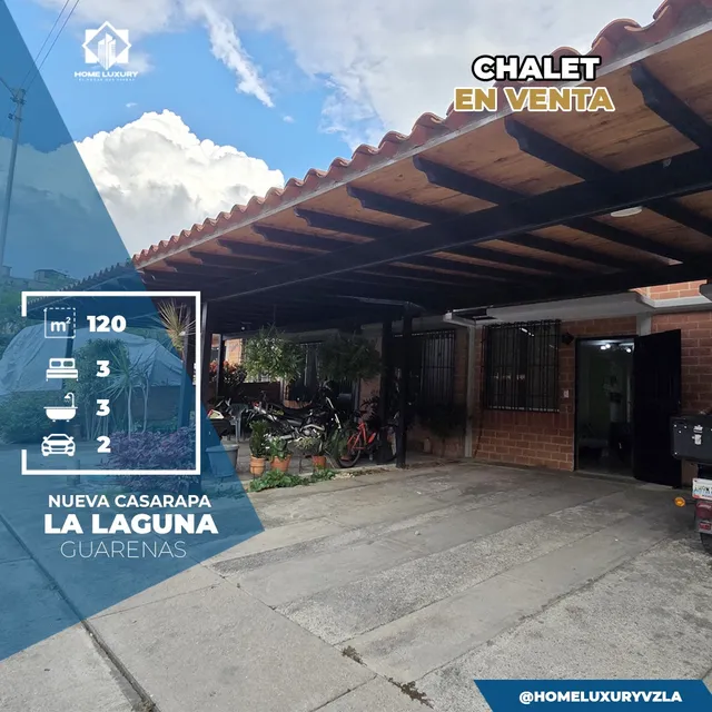 Hermoso Chalet En Venta En Nueva Casarapa Sector La Laguna