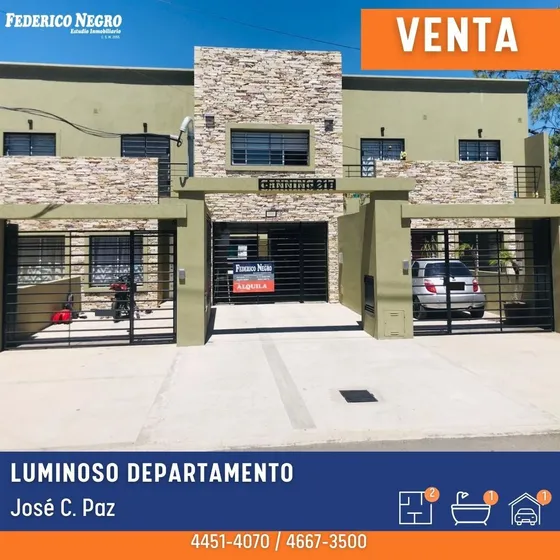 Departamento En Venta En José C Paz