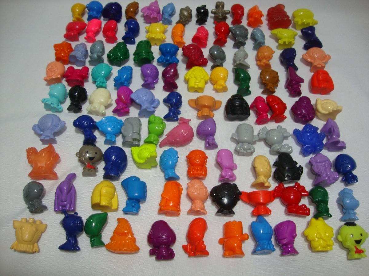 Gogos 100 Peças Panini Bonecos Miniatura Geloucos Lot03p | Mercado Livre