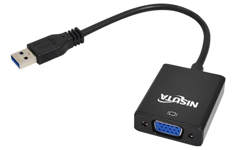 NS-COUSVG2 CONVERSOR USB 2.0 A VGA 15CM NEGRO 1080