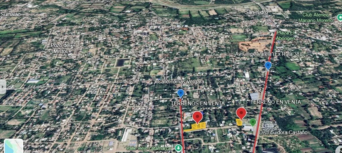 Land Plots for Sale in San Isidro, Valle Viejo, Catamarca