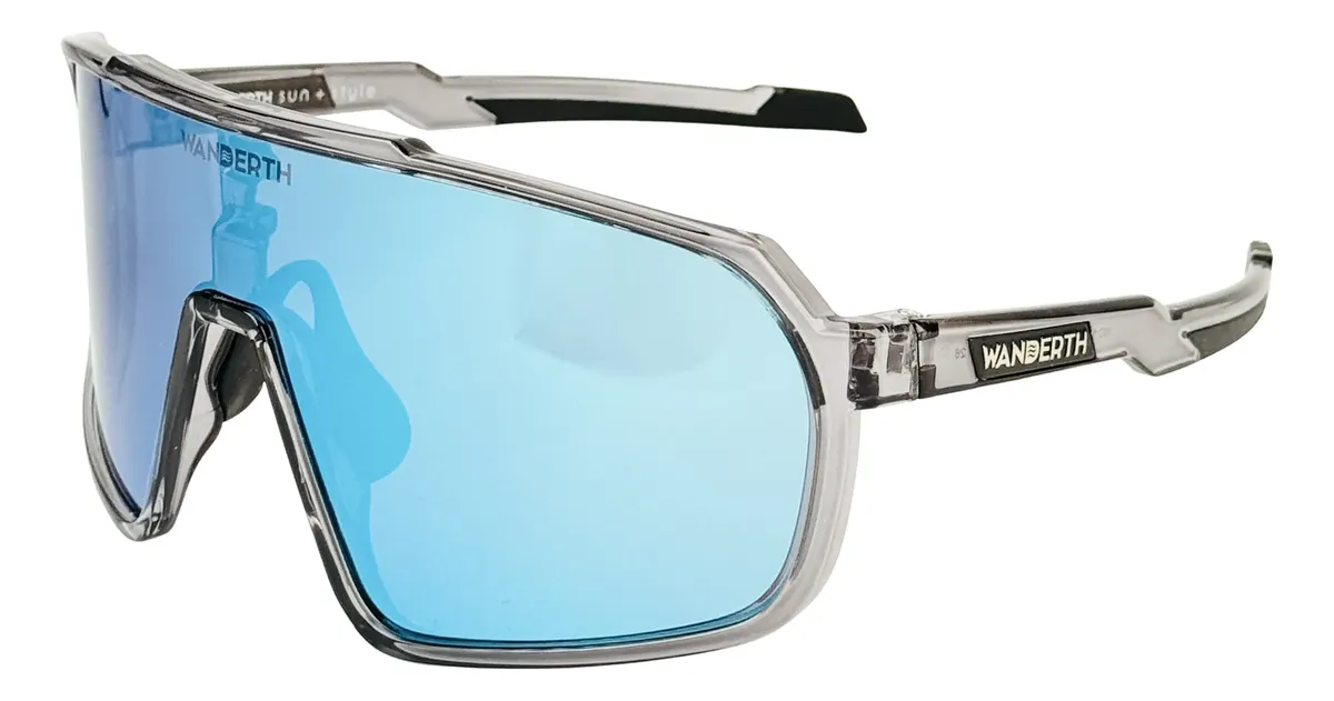Wanderth Lentes Strength Agua Gris Cristal