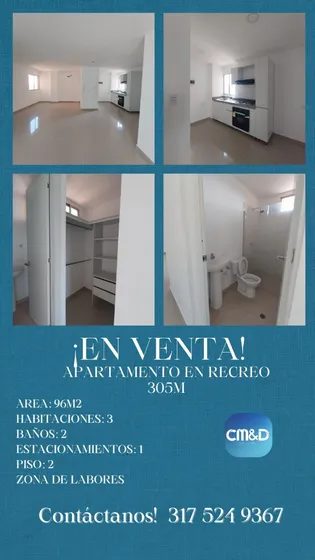 En Venta Hermoso Apartamento En Recreo!