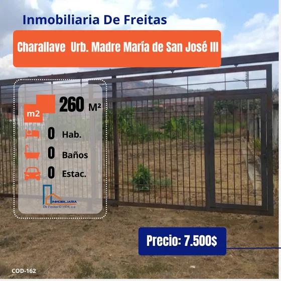 Terreno En Venta En El Centro De Charallave