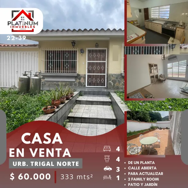 En Venta Casa En El Trigal Paola C