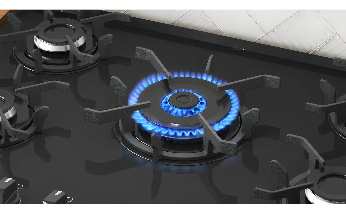 Fogão 5 Bocas Itatiaia Itaglass Plus Branco Trempes Ferro E Mesa De Vidro Com Acendimento Automático - Imagem 2