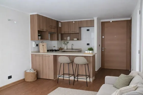 Departamento En Venta De 1 Dorm. En San Miguel