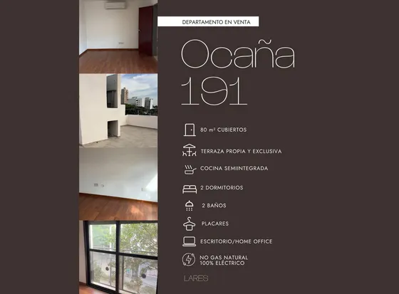 Alberdi - Apto Crédito - 160m2 - Espectacular Terraza. 2 Dormitorios. Cochera Doble. Escritorio.