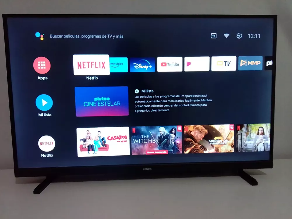 Comprá Televisor Smart LED Philips 32PHD6937/55 32 Full HD Android TV Wifi  - Negro - Envios a todo el Paraguay