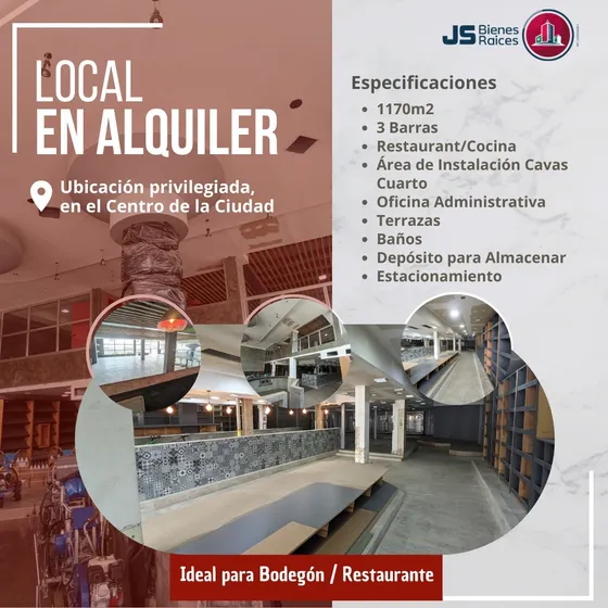 Alquila O Vende Estupendo Y Amplio Local A Estrenar,  Excelente Ubicación En Zona. 002jsc