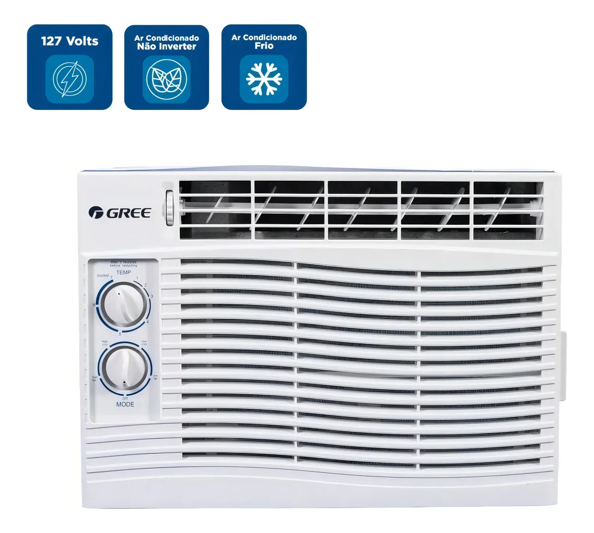 Ar Condicionado de Janela Gree 7.000 Btu