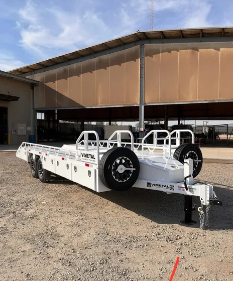 Remolque Para Rzr-can-am Con Gabinetes De 14,000 Lbs. Cap.