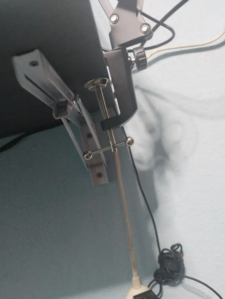 Foto del micrófono compartida por un comprador