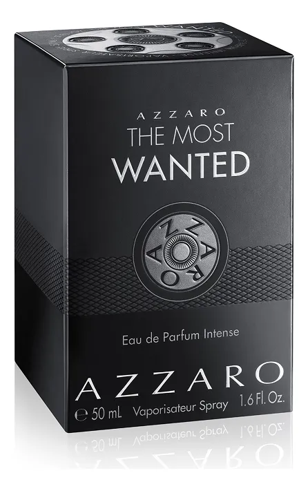 Perfume Masculino Amadeirado Ambarado com Cardamomo e Caramelo, Longa Duração, Azzaro The Most Wanted, Eau de Parfum Intense, 50ml - Imagem 3