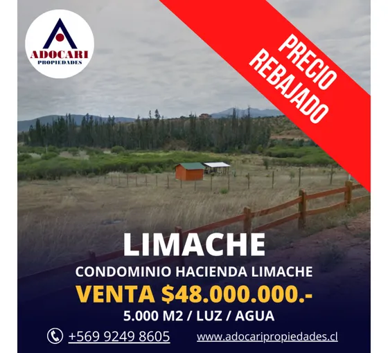 Limache - Parcela En Condominio - 5.000 M2