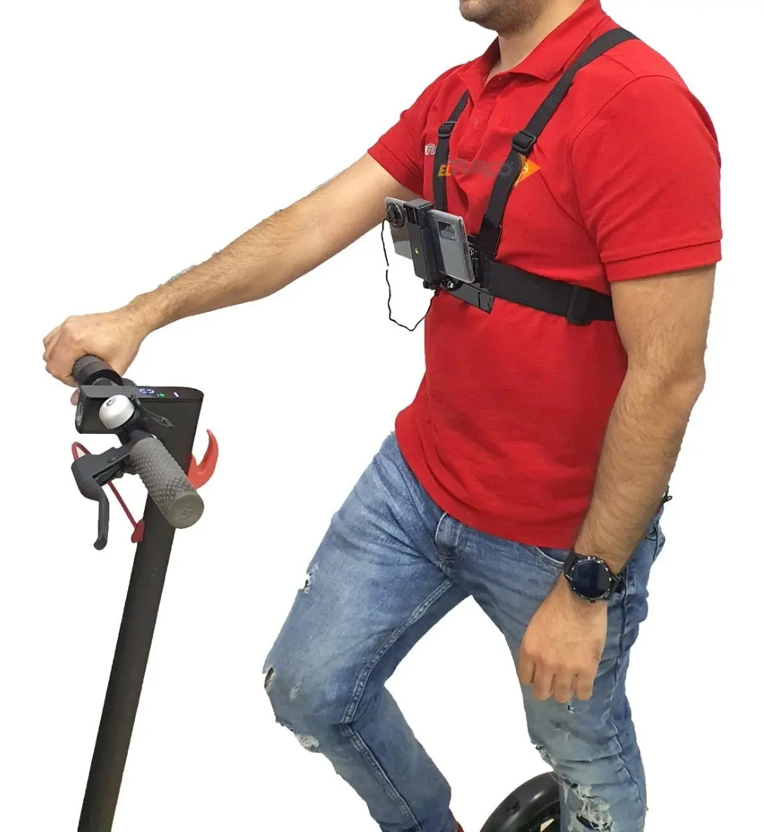 Correa Para El Pecho Para Mochilas Kanken - Ajustable, Con Hebilla-Silbato De Emergencia