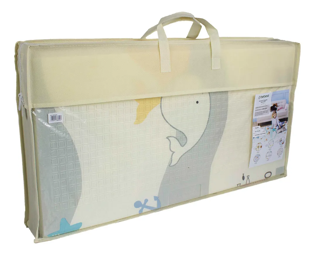 Tapete Alfombra Plegable Reversible Antigolpes Para Niños
